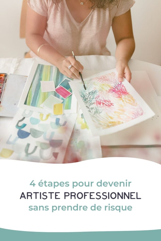 Article : 4 étapes pour devenir artiste profession sans prendre de risque